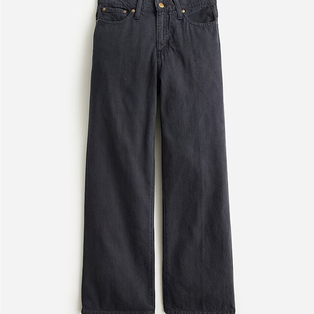 Jcrew Slim Wide Leg Jeans 29